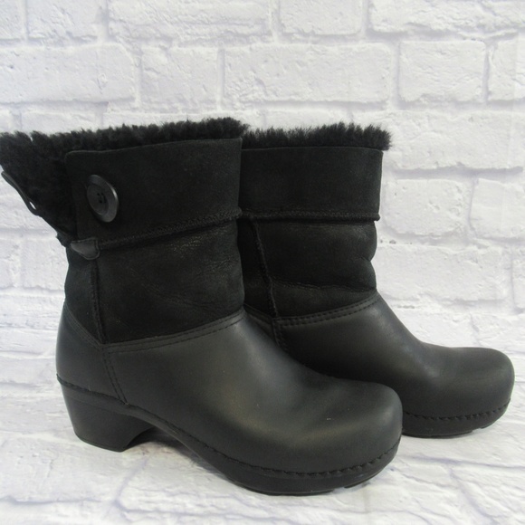 dansko fur lined boots